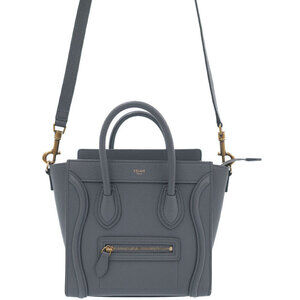 Celine Shopper Luggage Bag Logo